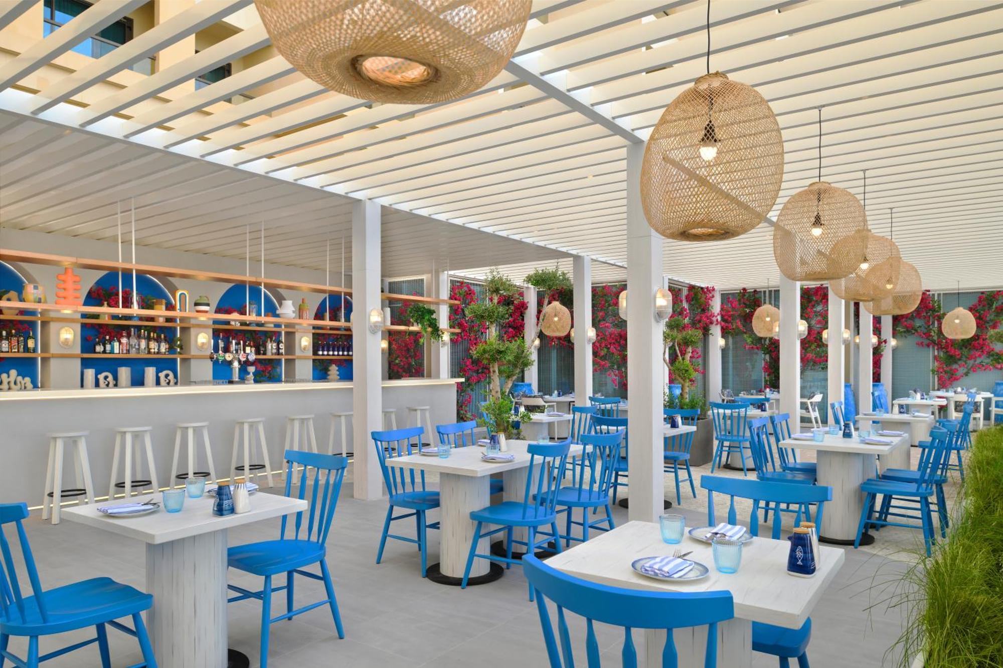 Ja Ocean View Hotel, Jumeirah Beach Dubai Exterior foto Restaurant interior